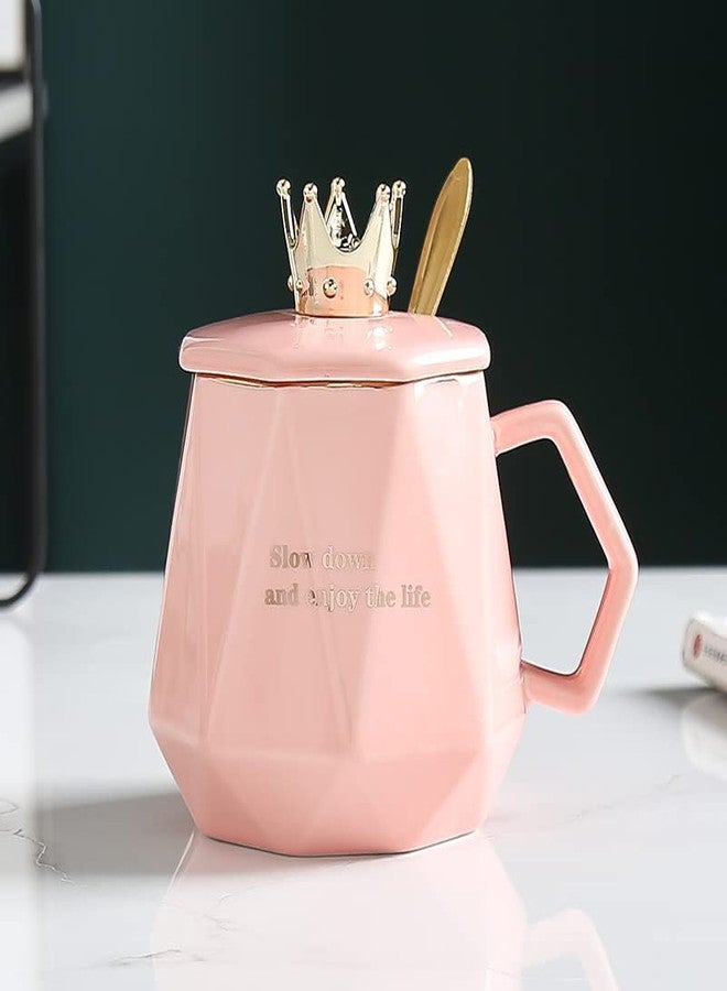 CGHWBEA Coffee Warmer for Desk with Mug Set. Cup Warmer with Automatic Shut Off, Drink Warmer for Cocoa, Tea, Milk. Gift for Thanksgiving Day Christmas Bestie Ladies Birthday (Pink) - Image 4